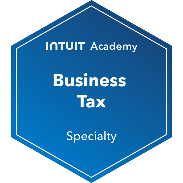 Intuit Academy Business Tax Specialty
